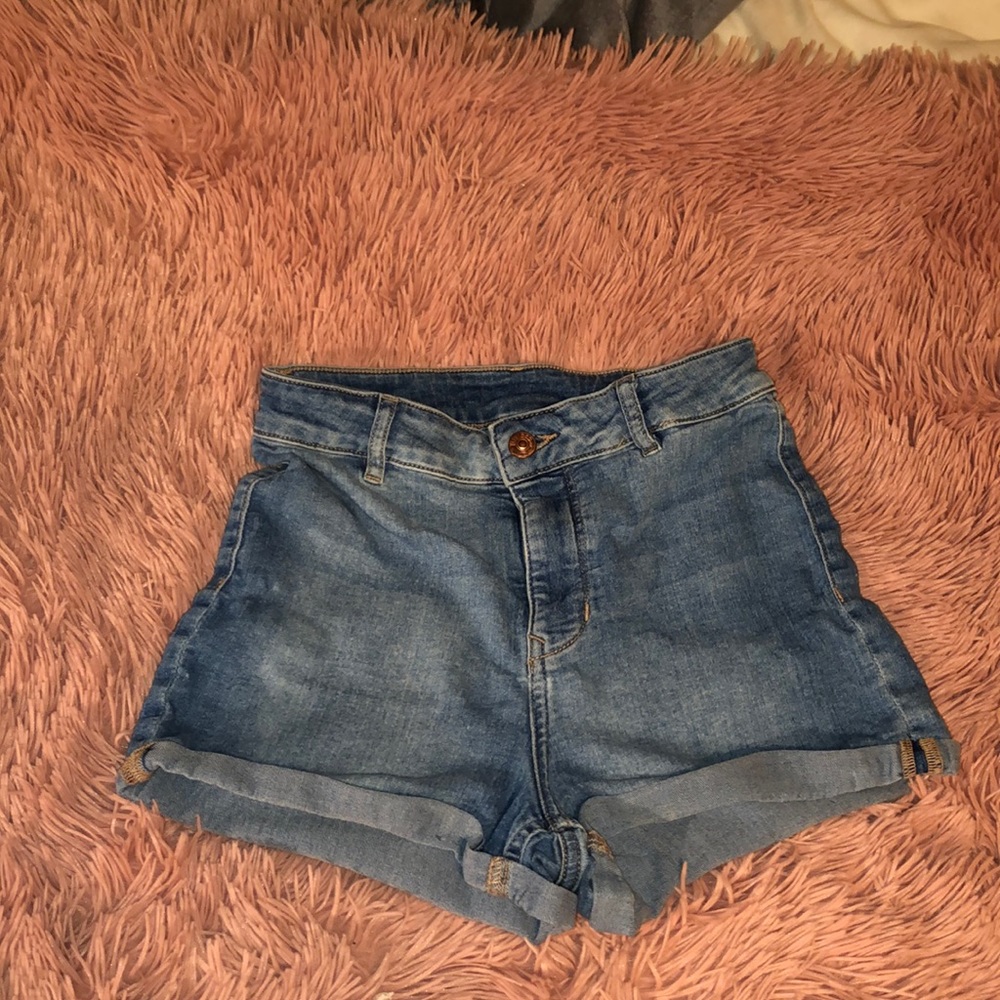 High waisted shorts
